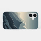 Klassiek Berglandschap iPhone 16 Hoesje (Achterkant horizontaal)