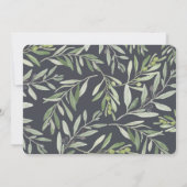 klassiek blad voor de olijfsector, foto's voor bru aankondiging (Achterkant)