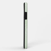 Klassiek bladpatroon in wit en groen Case-Mate iPhone case (Achterkant/rechts)