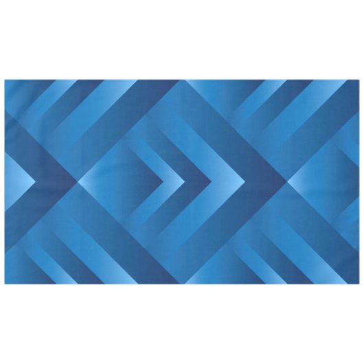 klassiek blauw 1 tafelkleed (Voorkant (Horizontaal))