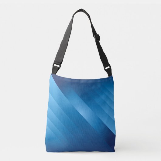 klassiek blauw 21 crossbody tas (Voorkant)