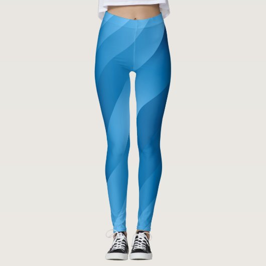 klassiek blauw 21 leggings (Voorkant)