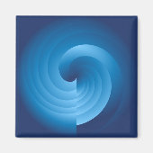 klassiek blauw 2 magneet (Voorkant)