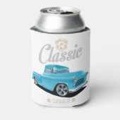 Klassiek blauw 56 blikjeskoeler (Blikje Achterkant)