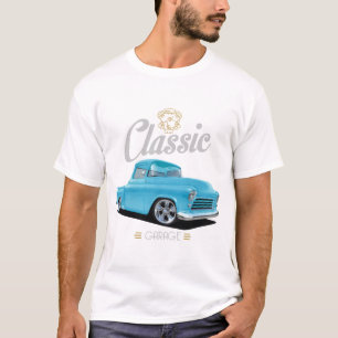 Klassiek blauw 56 t-shirt