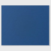 Klassiek Blauw Abstract Cadeaupapier (Vlak)
