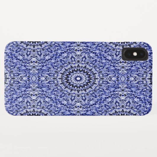Klassiek blauw.... Case-Mate iPhone case (Achterkant (horizontaal))