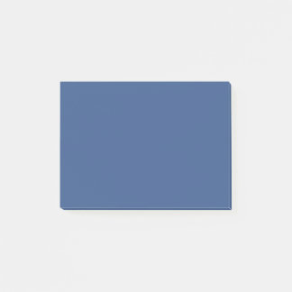 Klassiek Blauw Effen Kleur Post-it® Notes