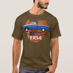 Klassiek blauw en Wit T-shirt