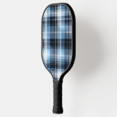 Klassiek blauw geplakt patroon – trendy Tartan Des Pickleball Paddle (Links)