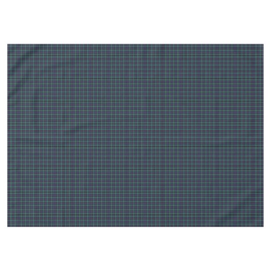 Klassiek Blauw Groen Plaid Tafelkleed (Voorkant (Horizontaal))