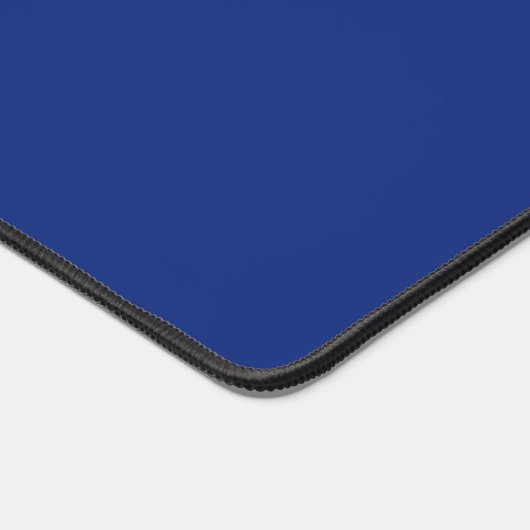 Klassiek blauw je kreeg deze minimalist genaamd bureaumat (Hoek)