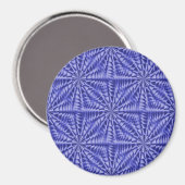 Klassiek blauw..... magneet (Voorkant / Achterkant)