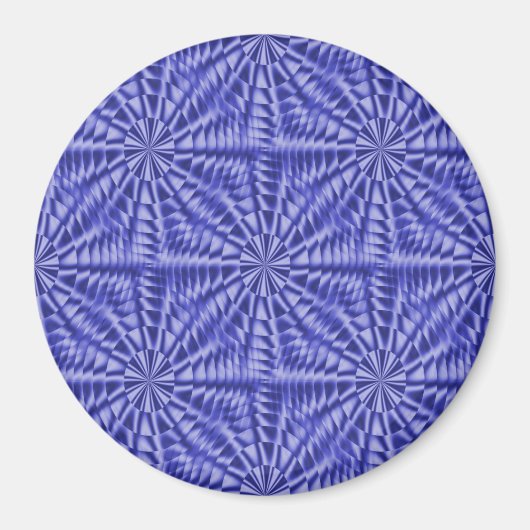 Klassiek blauw..... magneet (Voorkant)