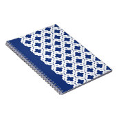 Klassiek blauw Notitieboek (Rechterzijde)