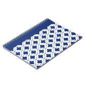 Klassiek blauw Notitieboek (Linkerzijde)