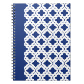 Klassiek blauw Notitieboek (Voorkant)