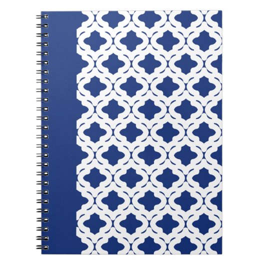Klassiek blauw Notitieboek (Voorkant)