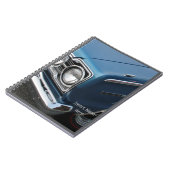 Klassiek blauw Notitieboek (Linkerzijde)