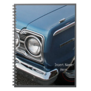 Klassiek blauw Notitieboek