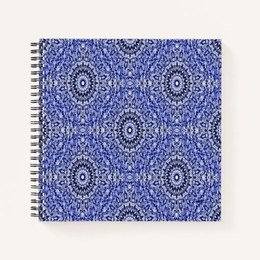 Klassiek blauw.... notitieboek (Voorkant)