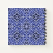 Klassiek blauw.... notitieboek (Achterkant)