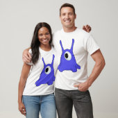 Klassiek blauw t-shirt (Unisex)