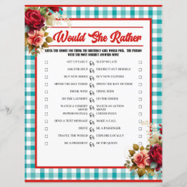 Klassiek Blauw Verjaardagsfeestje Ze Liever Spel