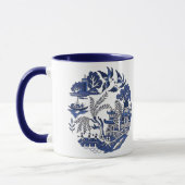 Klassiek blauw Willow China Design Mok (Links)
