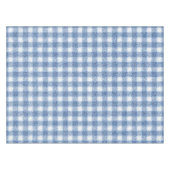 Klassiek blauw-wit geruit katoen tafelkleed (Voorkant (Horizontaal))