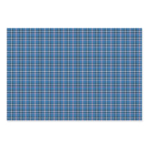Klassiek Blauw Zwart Wit Geruit
