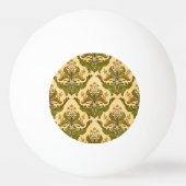 Klassiek bloemenbehang: gestileerde damast. pingpongbal (Achterkant)