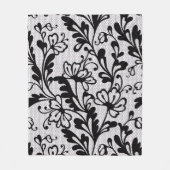 Klassiek Bloemendeken Fleece Deken (Voorkant)