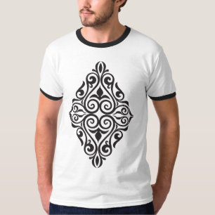 Klassiek bloemmotief – Luxe decoratieve kunst T-shirt