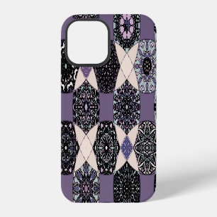 Klassiek Bloemmotief Mandala: Kleurrijk Naadloos iPhone 12 Hoesje