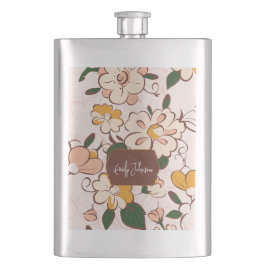 Klassiek Bloemmotief met Eigen Naam Flacon