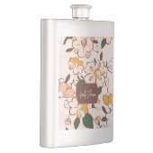 Klassiek Bloemmotief met Eigen Naam Flacon (Rechts)