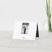 Klassiek Boekmerk 4 het Multi Elegante Huwelijk Bedankkaart (Achterkant)