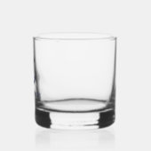 Klassiek bootanker Logo Whisky Glas (Links)