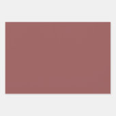 Klassiek Bourgogne Plaid Patroon met bijpassende s Inpakpapier Vel (Voorkant 3)