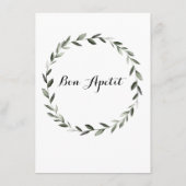 Klassiek  breedmenu menu (Achterkant)