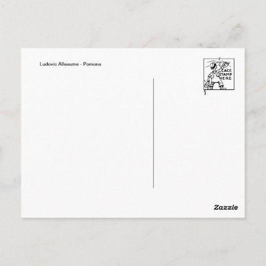 Klassiek Briefkaart (Achterkant)