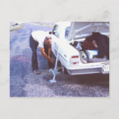 Klassiek Briefkaart met platte band (Voorkant)