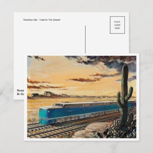 Klassiek Briefkaart vervoer (Voorkant / Achterkant)