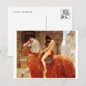 Klassiek Briefkaart voor schilderen (Voorkant / Achterkant)