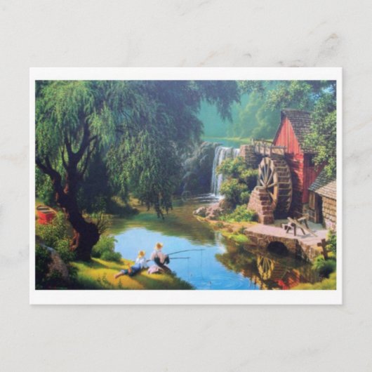 Klassiek Briefkaart voor schilderen (Voorkant)