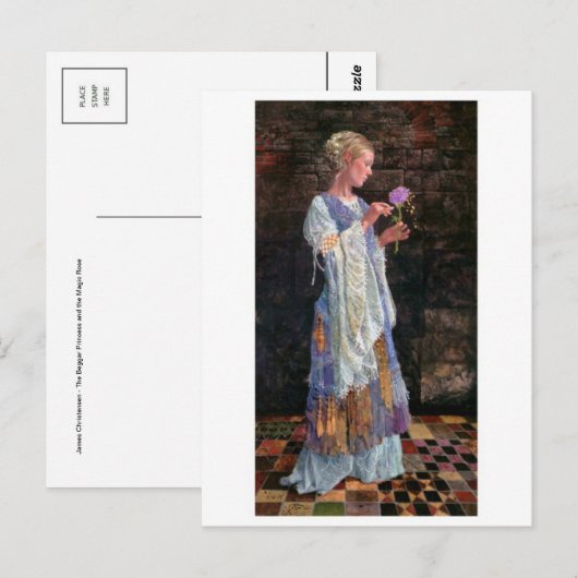 Klassiek Briefkaart voor schilderen (Voorkant / Achterkant)