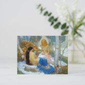 Klassiek Briefkaart voor schilderen (Staand voorkant)