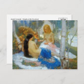 Klassiek Briefkaart voor schilderen (Voorkant / Achterkant)