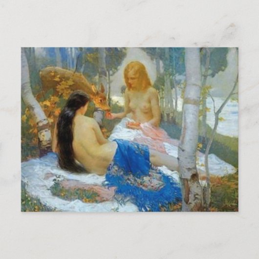 Klassiek Briefkaart voor schilderen (Voorkant)